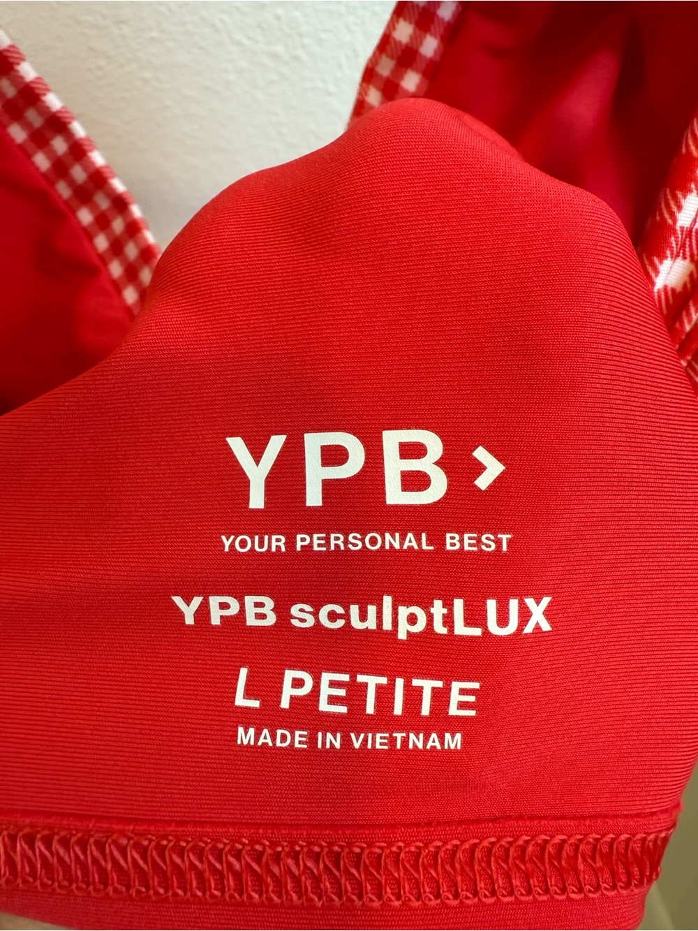A&F YPB sculptLUX V-Neck Mini Dress - Picture 2 of 2